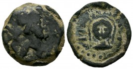 Malaca. As. 200-20 a.C. Málaga. (Abh-1726). Ae. 13,46 g. BC+. Est...50,00.
