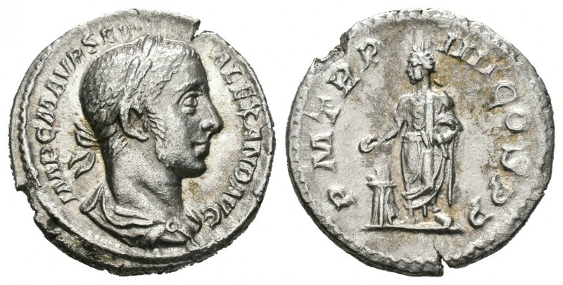 Alejandro Severo. Denario. 226 d.C. Roma. (Spink-7898 similar). (Ric-55 similar)...
