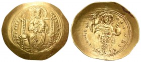 Constantino X Ducas. Histamenon Nomisma. 1059-1067 d.C. Constantinopla. (Sear-1847). Au. 4,37 g. EBC. Est...360,00.