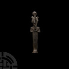 Egyptian Silver Osiris Amulet