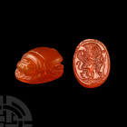 Eastern Greek Carnelian Scarab Seal