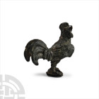 Roman Bronze Cockerel