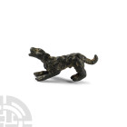 Roman Bronze Long-Haired Dog