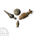 Roman Bronze Sea Creature Collection