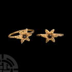 Byzantine Gold Star Ring