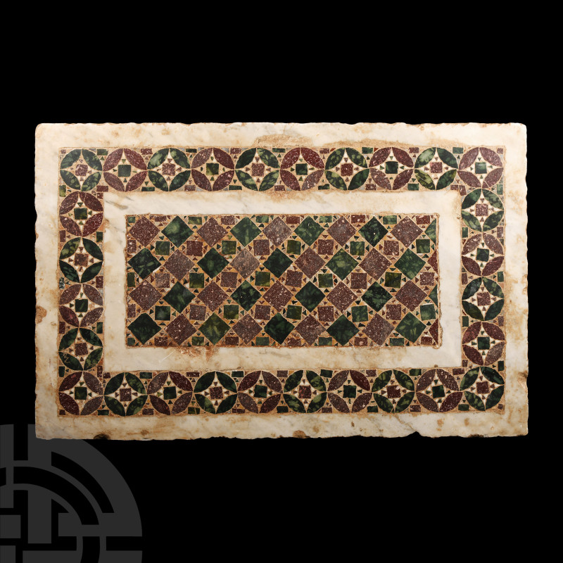 Byzantine Cosmatesque Marble Mosaic Panel
12th-13th century A.D. Recalling work...