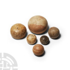 Western Asiatic Limestone Shekel Weight Collection