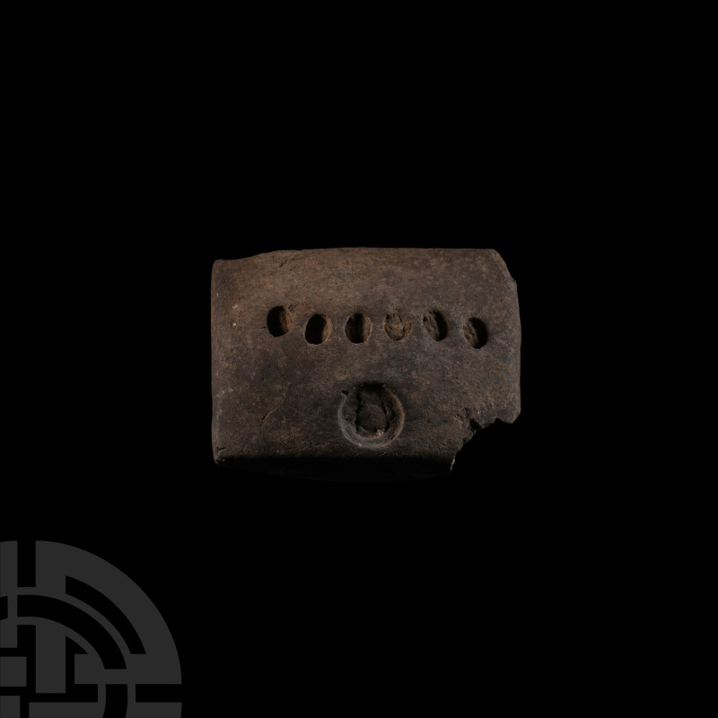 Early Uruk Clay Numerical Tablet
Late 4th millennium B.C. Of pillow-shaped form...
