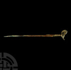 Luristan Bronze Sword with 'Ear' Pommel