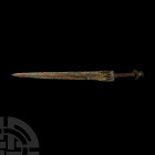 Luristan Bronze Sword with Hilt