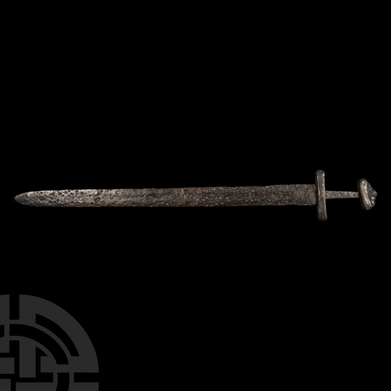 Viking Age Iron Sword with Five-Lobed Pommel
10th-11th century A.D. Of Petersen...