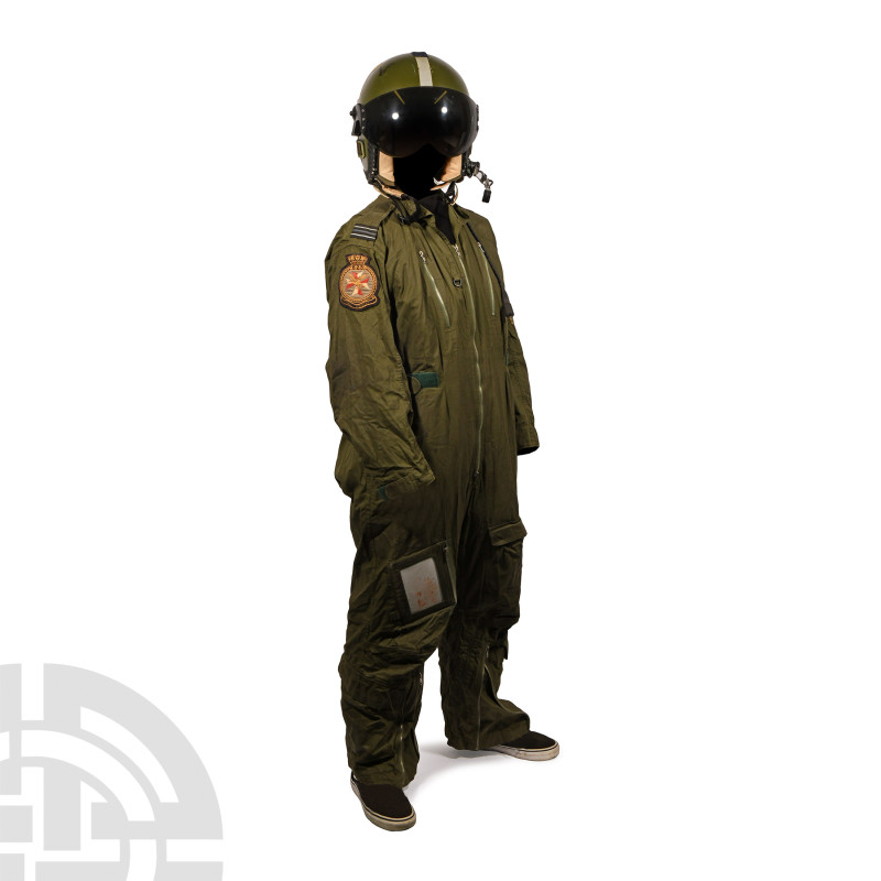 Mk3C Fighter Flying Helmet and Suit
1980s A.D. Including MK 9 flying suit cover...