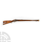 German Jager Set Trigger Percussion Rifle