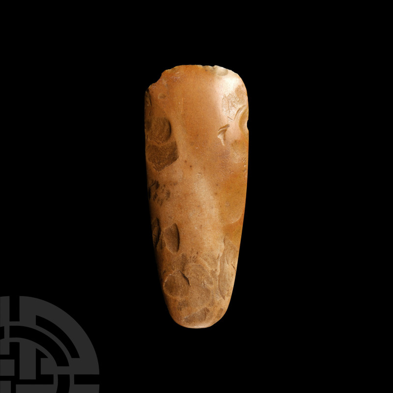 Stone Age Danish Thin-Butted Polished Flint Axe
Neolithic Period, 5th-3rd mille...