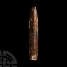 Stone Age Danish Thick-Butted Flint Chisel