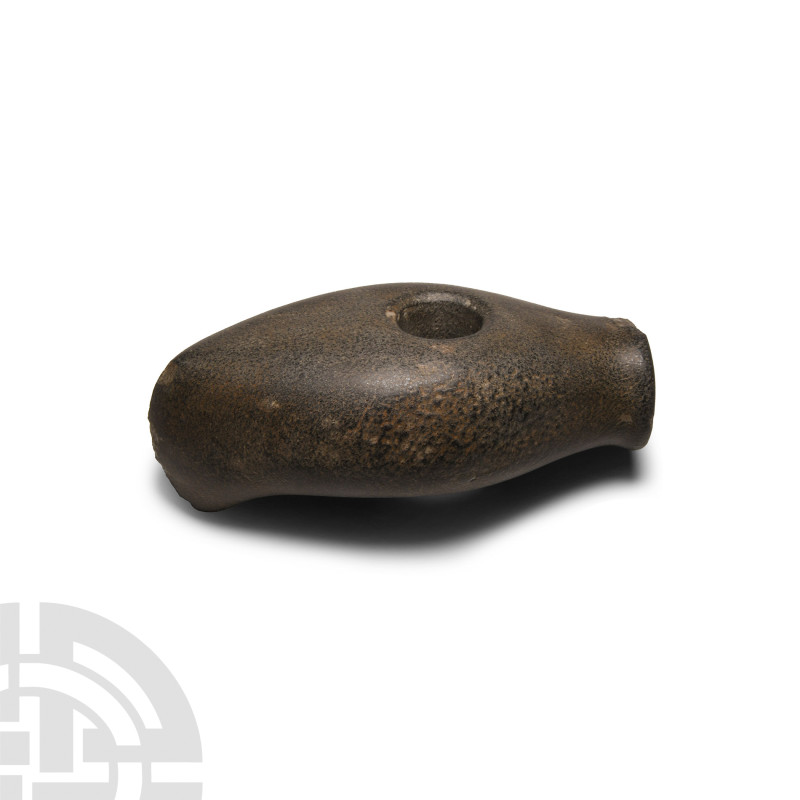 Stone Age Polished Boat-Shaped Axehead
Neolithic Period, 3rd-2nd millennium B.C...