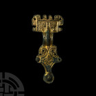 'The Oving' Anglo-Saxon Gilt Bronze Great Square-Headed Brooch