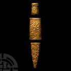 Indian Gold Dagger Scabbard Suite