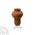 Egyptian Round-Bottomed Terracotta Vessel