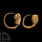 Greek Gold Earrings