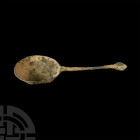Roman Bronze Spoon