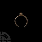 Roman Silver Lunar Pendant