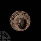 Romano-British Bronze Grotesque Head Mount