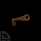 Roman Iron Latch Key