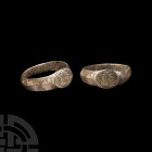 Roman Silver Ring with FELIX