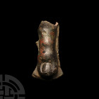 Large Roman Bronze Statue Toe