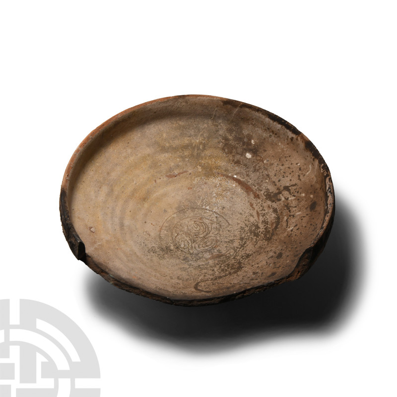 Byzantine Terracotta Shipwreck Bowl
Circa 12th-14th century A.D. Featuring a ta...