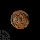 Byzantine Redware Bread Seal