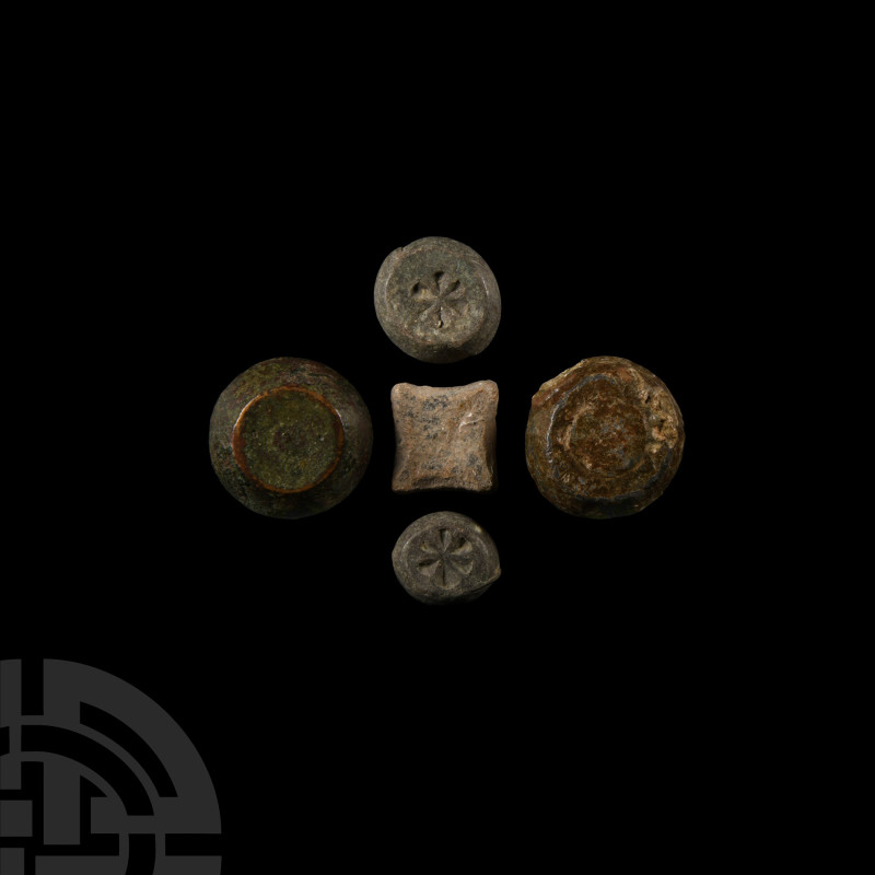 Byzantine Period Bronze Weight Collection
8th-12th century A.D. Composed of wei...