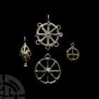 Amlash Bronze Openwork Pendant Group