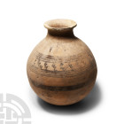 Western Asiatic Geometric Iron Age Ceramic Vessel
