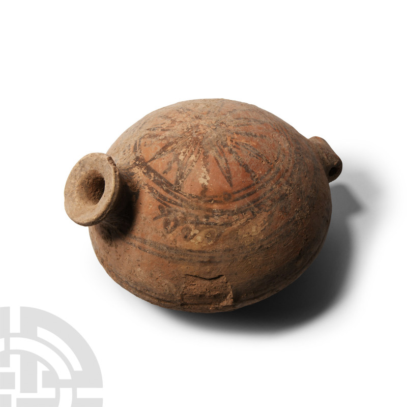 Western Asiatic Terracotta Tortoise-shaped Jar
2nd millennium B.C. Biconvex in ...
