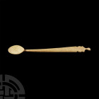 Fatimid Bone Cosmetic Spoon