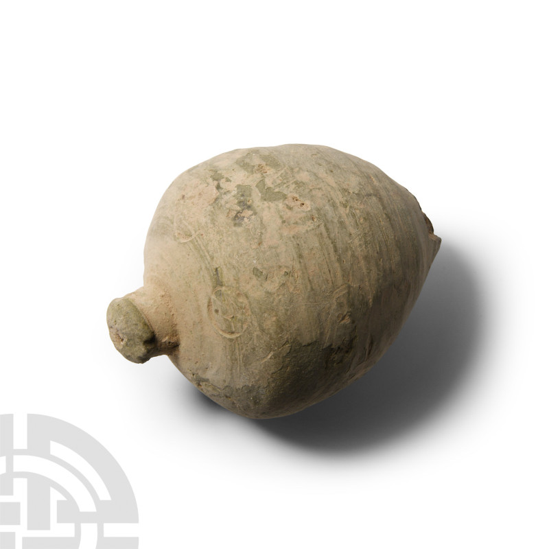 Byzantine 'Greek Fire' Ceramic Fire Bomb or Hand Grenade
9th-11th century A.D. ...