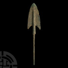 Luristan Bronze Barbed Arrowhead