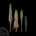 Luristan Bronze Arrowhead Group