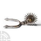 Mexican Iron and Brass Rowel Spur