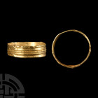 Viking Decorated Gold Ring