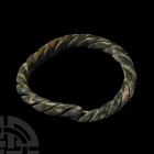 Viking Age Bronze Twisted Bracelet