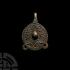 Anglo-Saxon Bronze Clothes Fastener