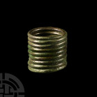 Viking Coiled Bronze Ring