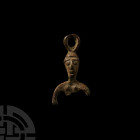Viking Age Bronze Freya Pendant