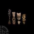 Viking Bronze Zoomorphic Strap End Collection