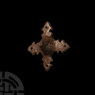 Viking Age Bronze Shield Mount