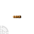 Viking Age Gold Repousse Animal Bead