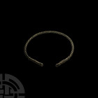 Viking Age Silver Twisted Neck Torc